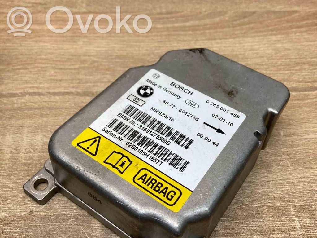 Airbag control unit/module   6912755,0285001458,32