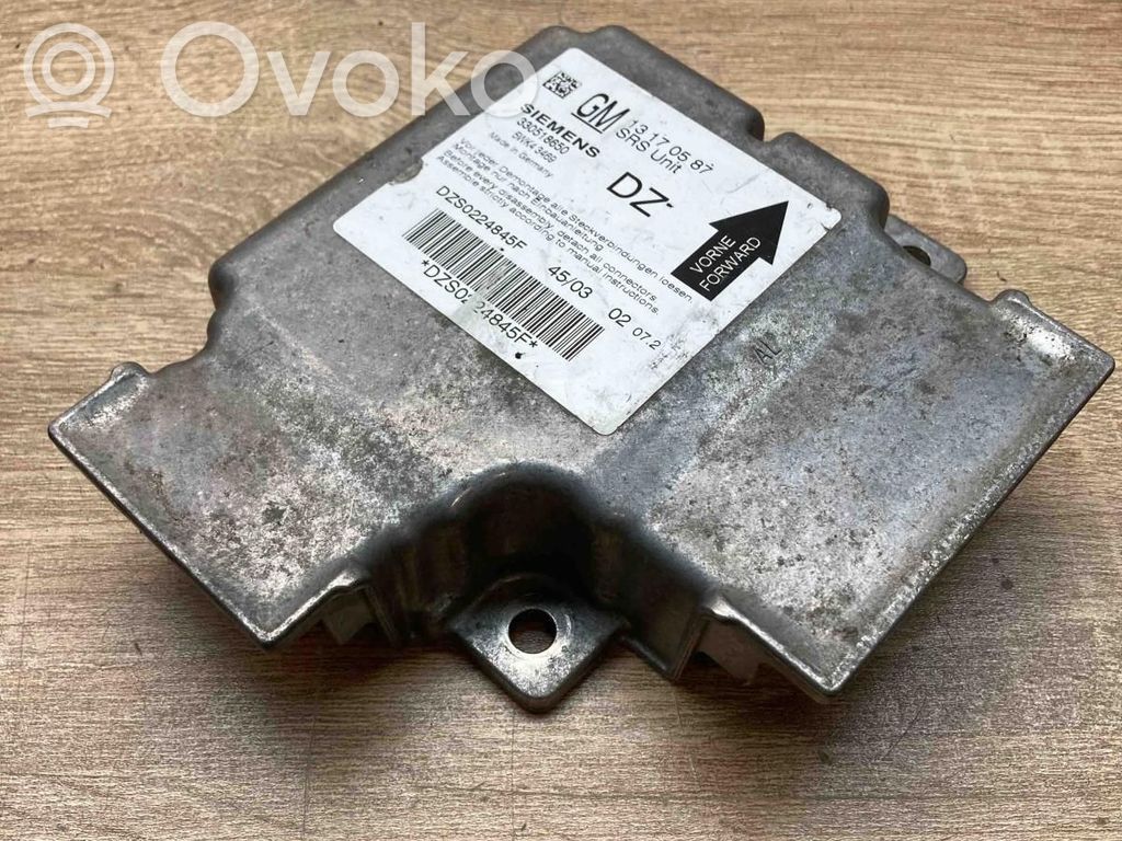 Opel Vectra C Unitate/modul de comandă airbaguri 