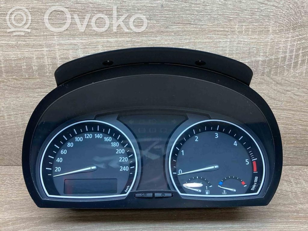 BMW X3 E83 Spidometrs (instrumentu panelī) 