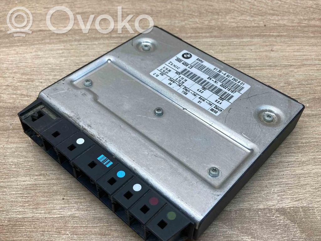 BMW 5 E60 E61 Sēdekļa vadības modulis 