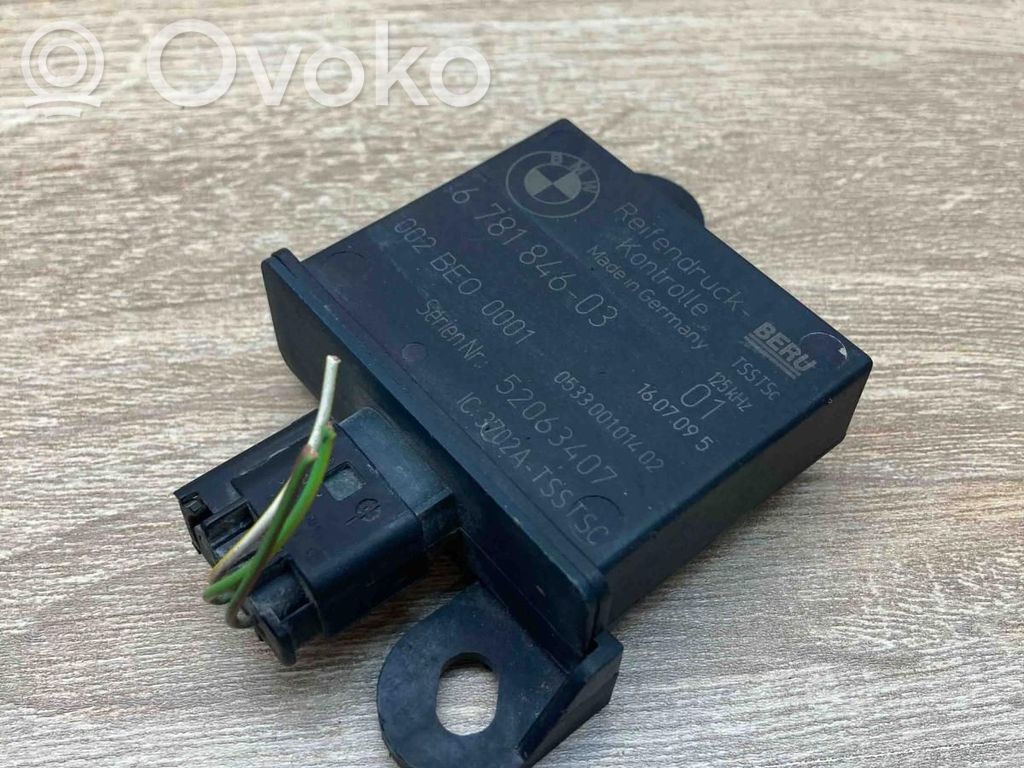 BMW 7 F01 F02 F03 F04 Centralina della pressione pneumatico 