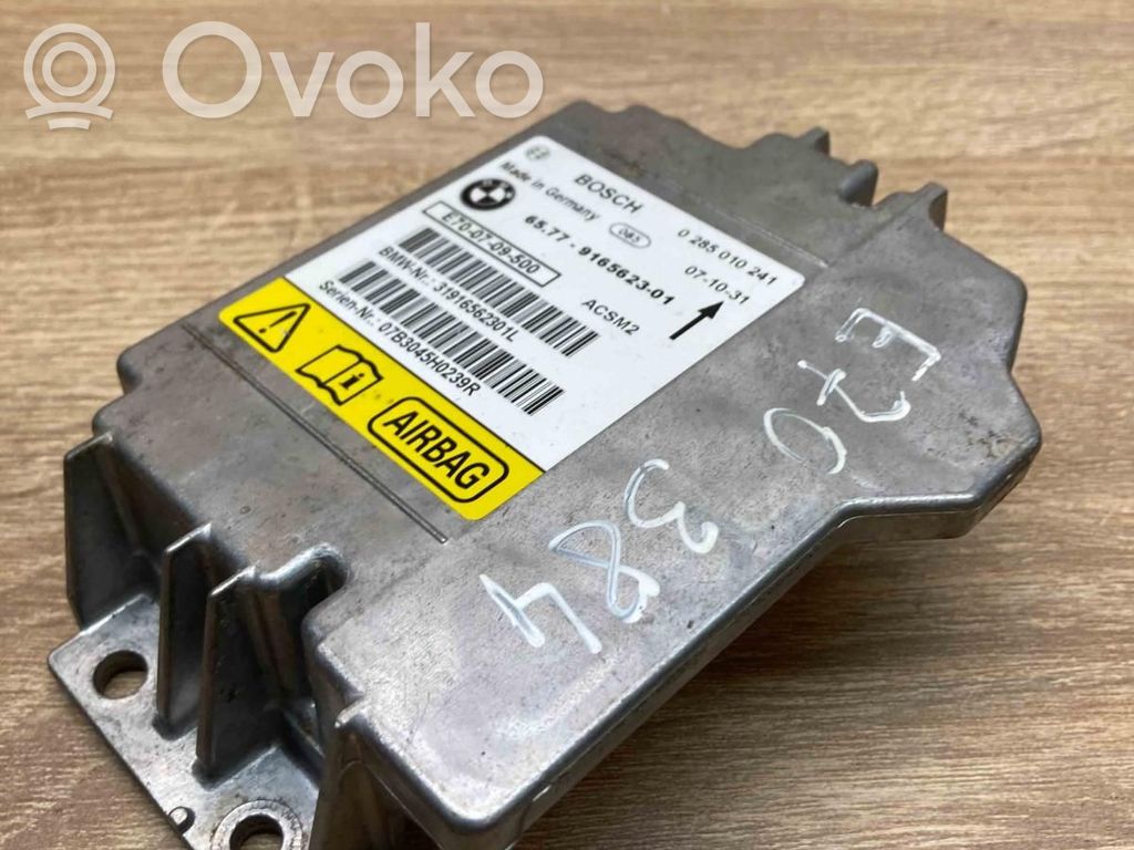 BMW X5 E70 Unitate/modul de comandă airbaguri 