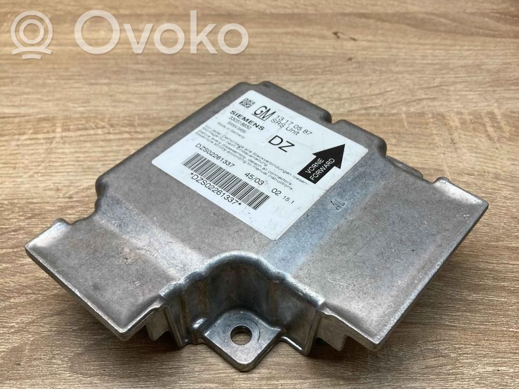 Opel Vectra C Unitate/modul de comandă airbaguri 