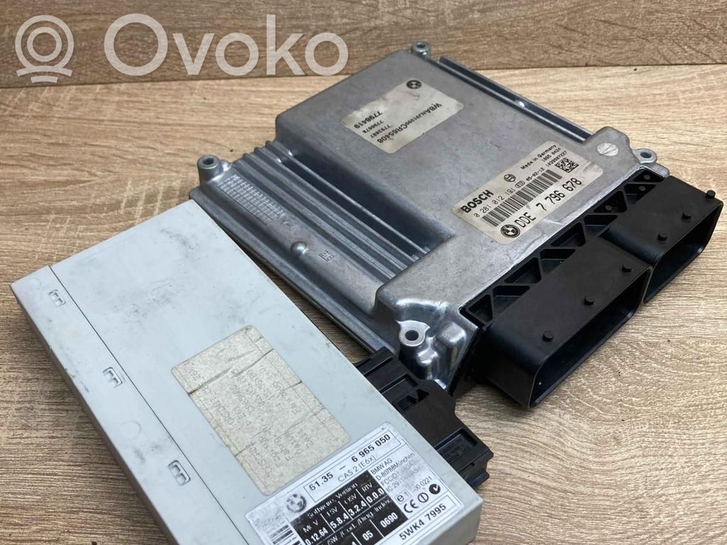 BMW 5 E60 E61 Unitate control motor/modul ECU 