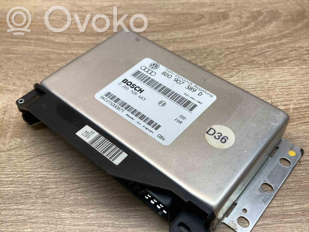 Senzor de accelerație ESP   8D0907389D,0265109463USED