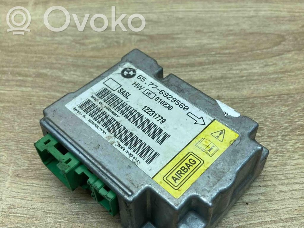 Airbag control unit/module   6929560,12231779,SASL