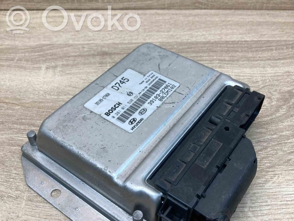 Engine control unit/module ECU   3910327061,0281011538