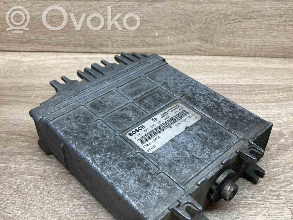Engine control unit/module ECU   7700113864,0281001995
