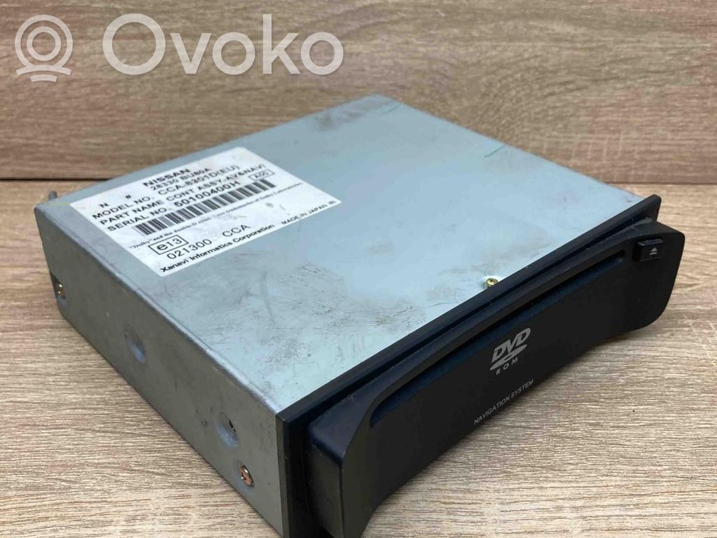 Nissan Almera Tino Stacja multimedialna GPS / CD / DVD 