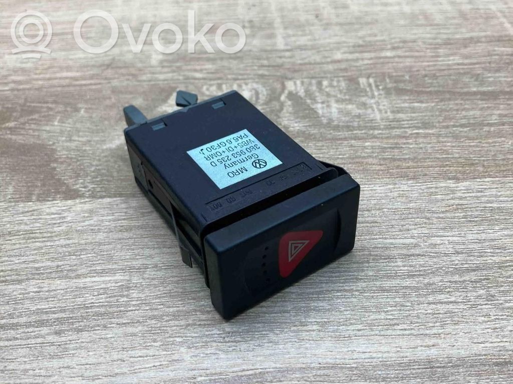 Volkswagen PASSAT B5.5 Interruttore luci di emergenza 