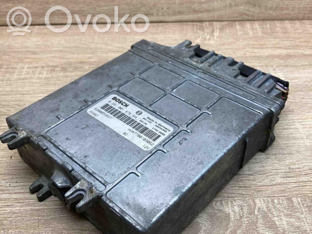 Engine control unit/module ECU   8200059887,0281001878