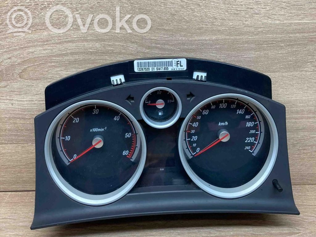 Opel Zafira B Tachimetro (quadro strumenti) 