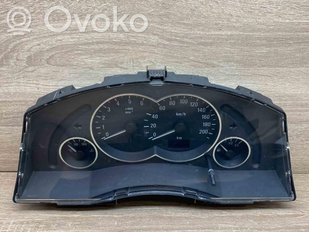 Opel Meriva A Vitezometru (grup de instrumente) 