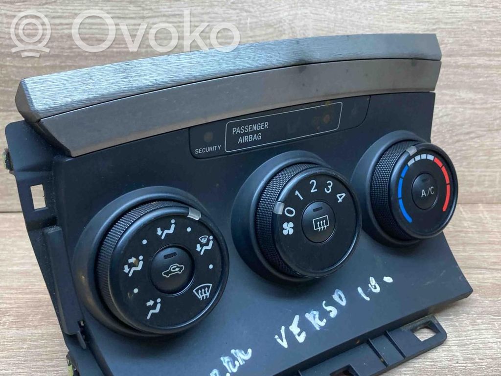 Toyota Verso Climate control unit 