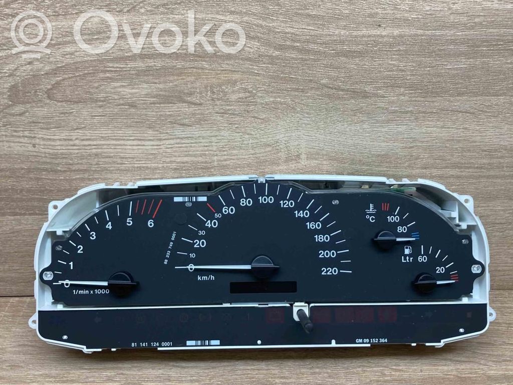 Opel Vectra B Licznik / Prędkościomierz 