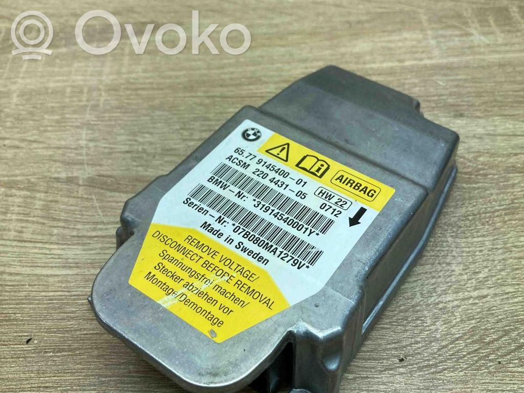 Unidad de control/módulo del Airbag   9145400,220443105