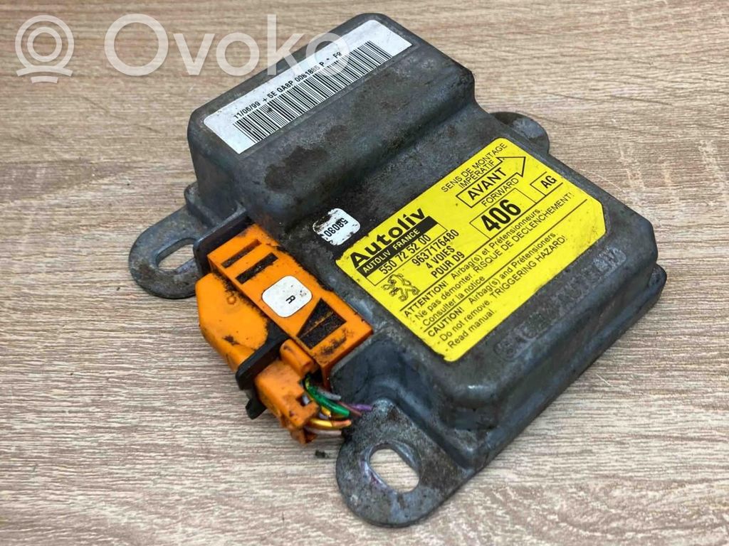 Peugeot 406 Unitate/modul de comandă airbaguri 