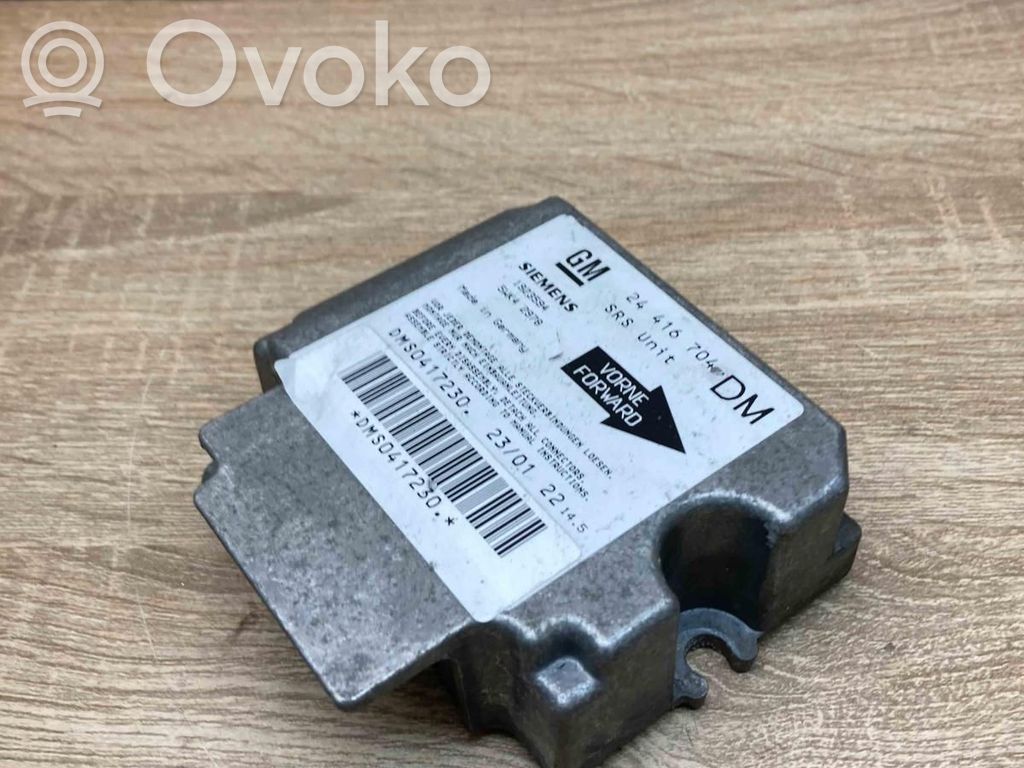 Opel Zafira A Unitate/modul de comandă airbaguri