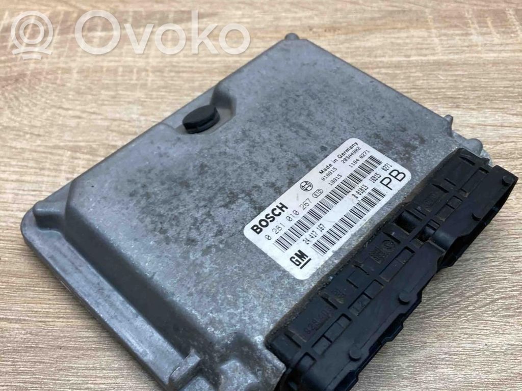 Opel Astra G Unitate control motor/modul ECU 