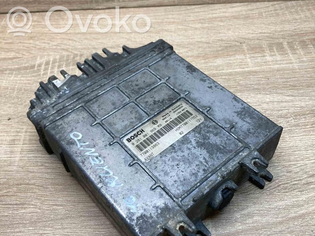 Renault Megane I Unitate control motor/modul ECU 