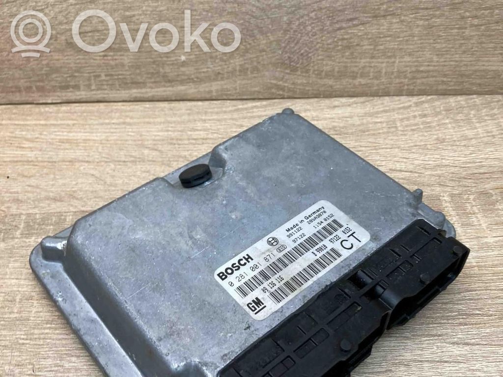 Opel Astra G Engine control unit/module ECU 