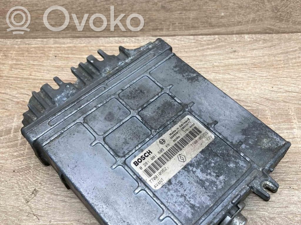Engine control unit/module ECU   7700109621,7700105953