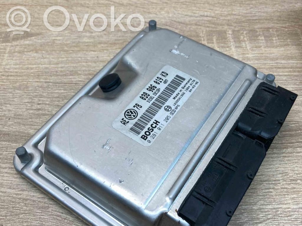 Skoda Superb B5 (3U) Unitate control motor/modul ECU 