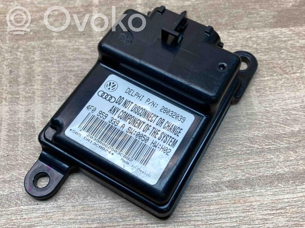 Audi A6 S6 C6 4F Airbag control unit/module 