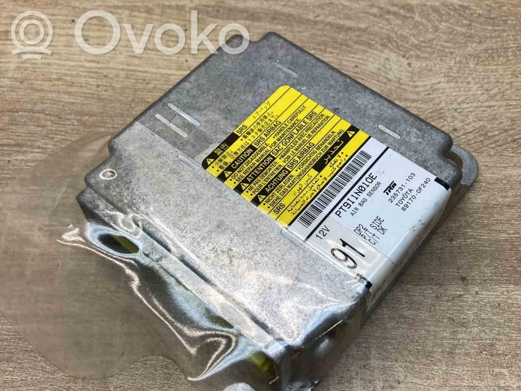 Toyota Corolla Verso AR10 Centralina/modulo airbag 