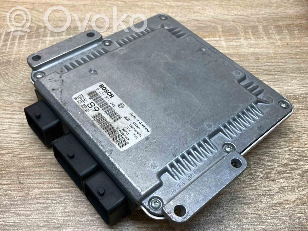Engine control unit/module ECU   9652183780,0281011248
