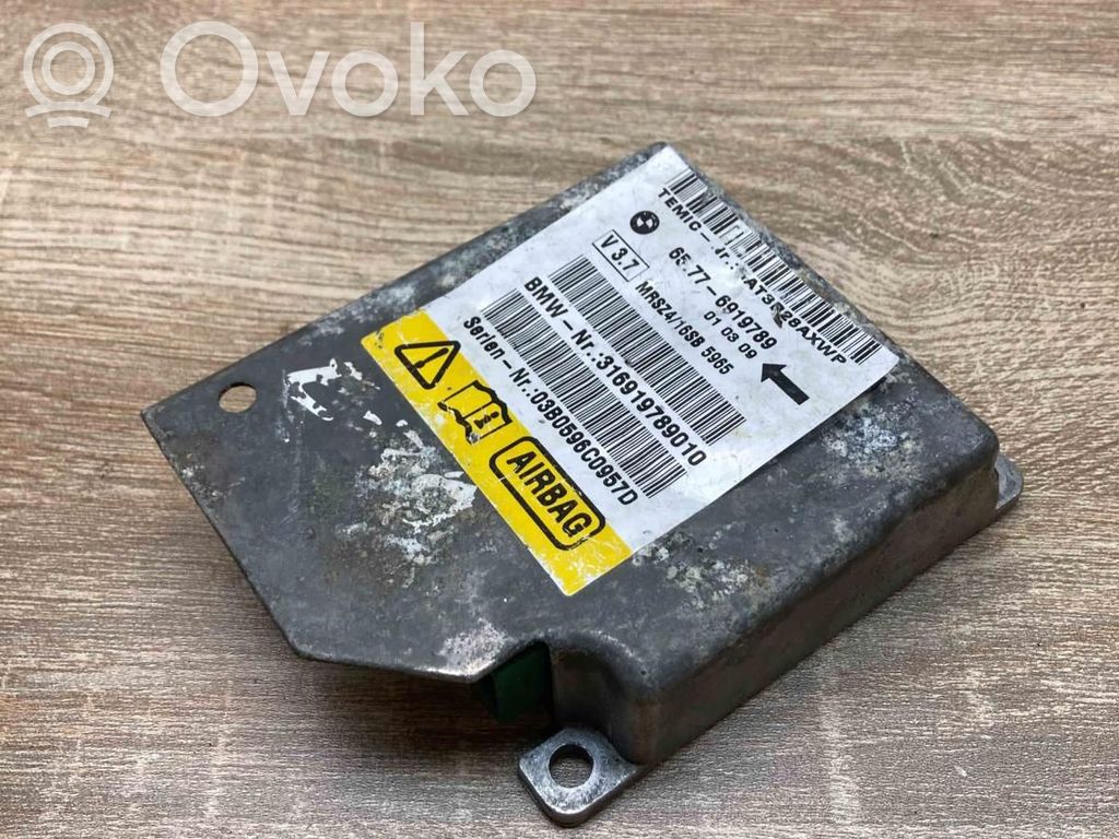 BMW 5 E39 Sterownik / Moduł Airbag 