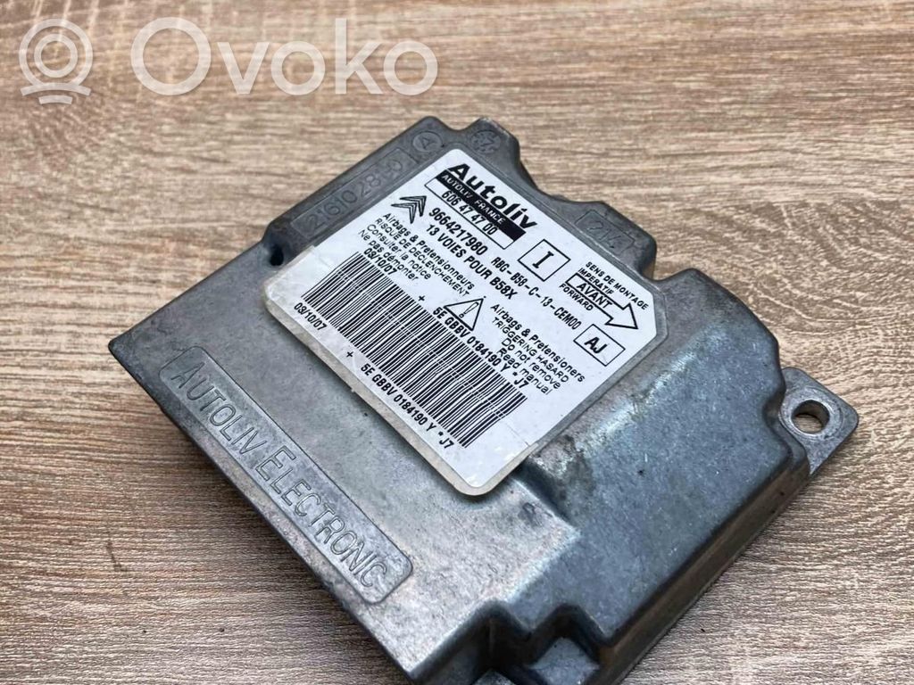 Citroen C4 Grand Picasso Unitate/modul de comandă airbaguri 