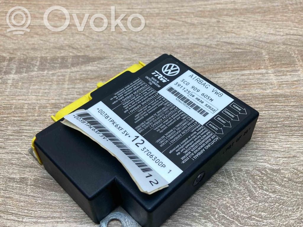 Sterownik / Moduł Airbag   3C0909605M,39112510