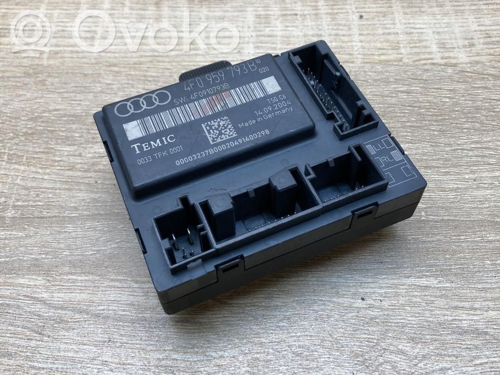 Unitate/modul comandă uși   4F0959793B,4F0910793B