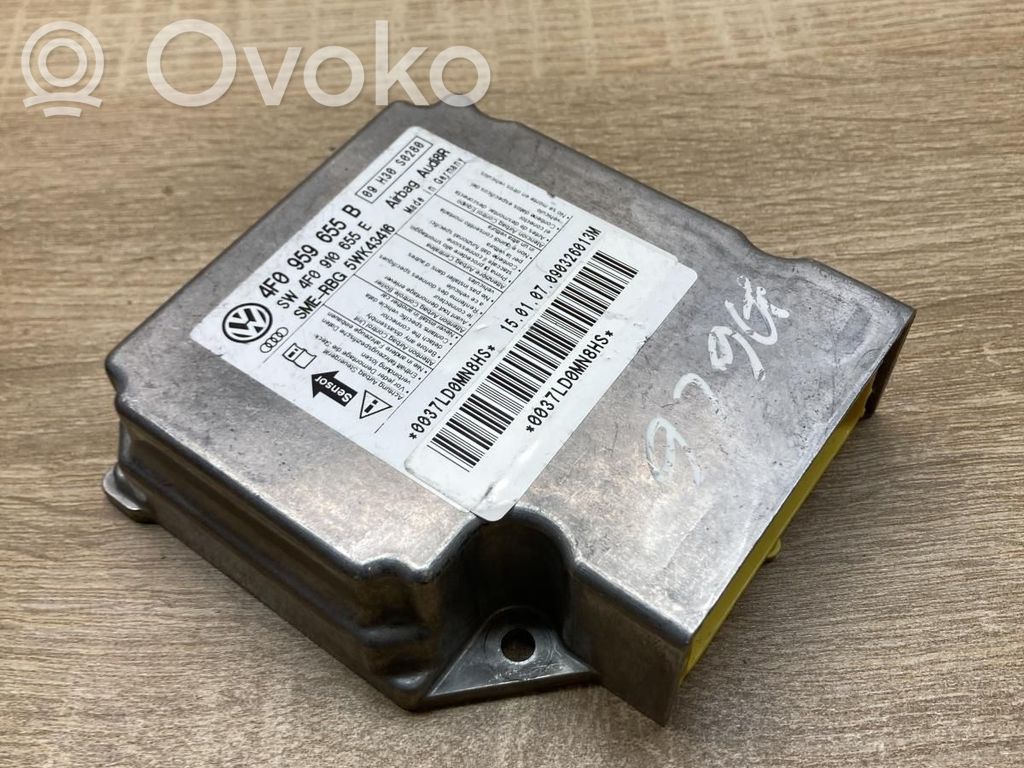 Centralina/modulo airbag   4F0959655B,4F0910655E,5WK43416
