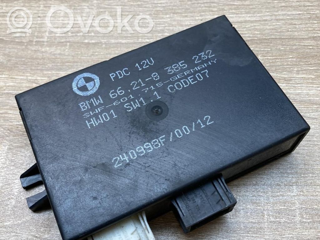 BMW 5 E39 Sterownik / Moduł parkowania PDC 
