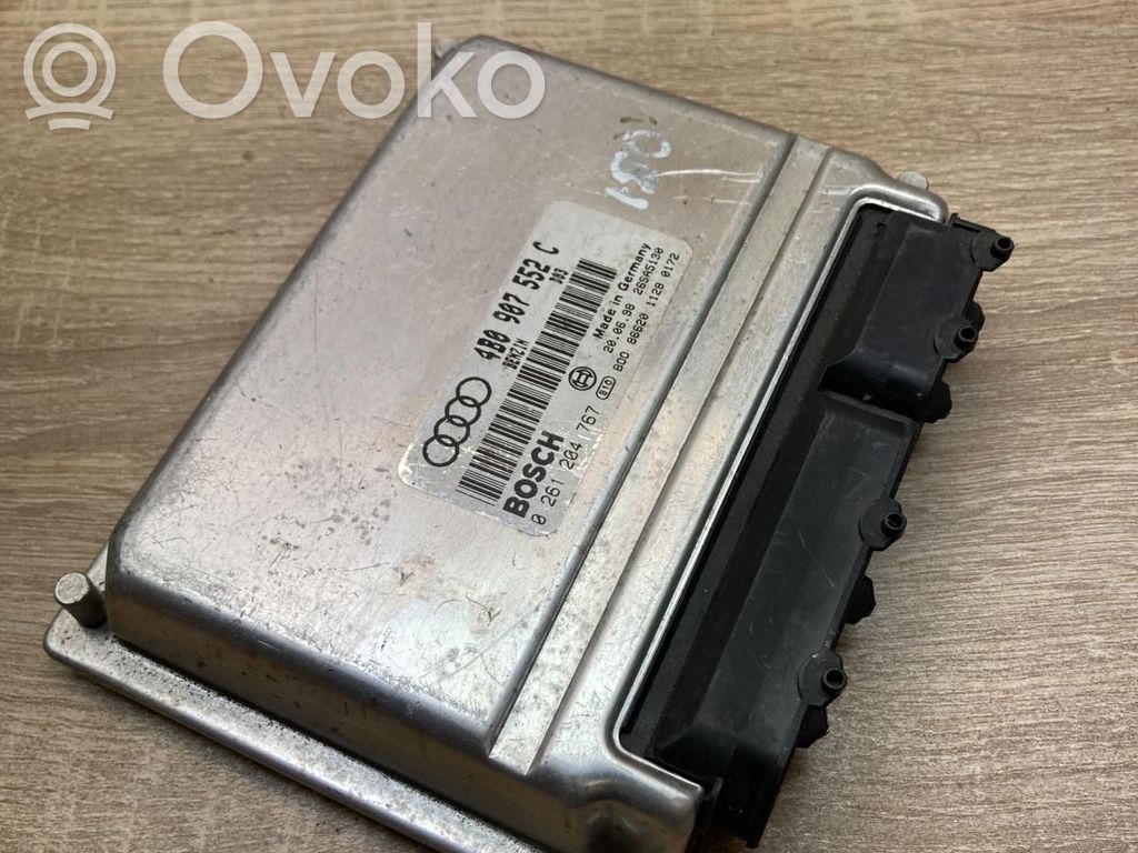 Engine control unit/module ECU   4B0907552C,0261204767