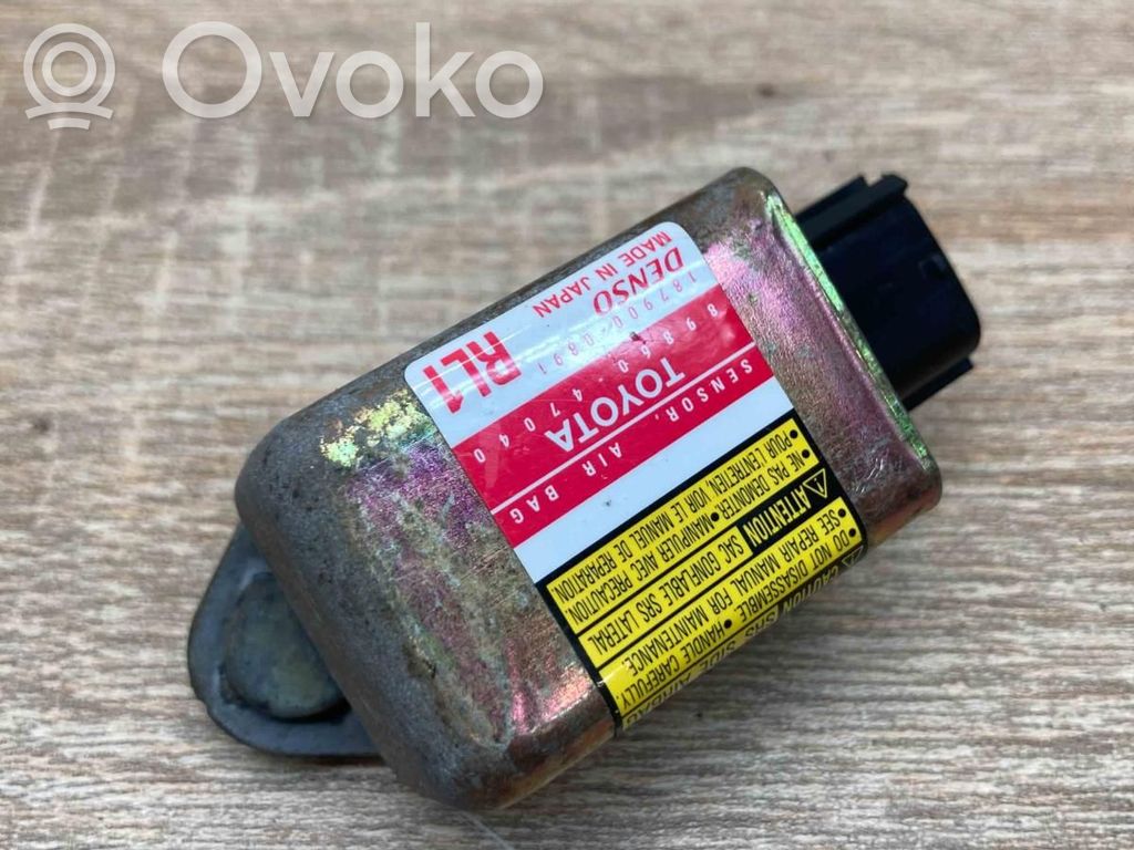 Toyota Prius (XW20) Czujnik uderzenia Airbag 