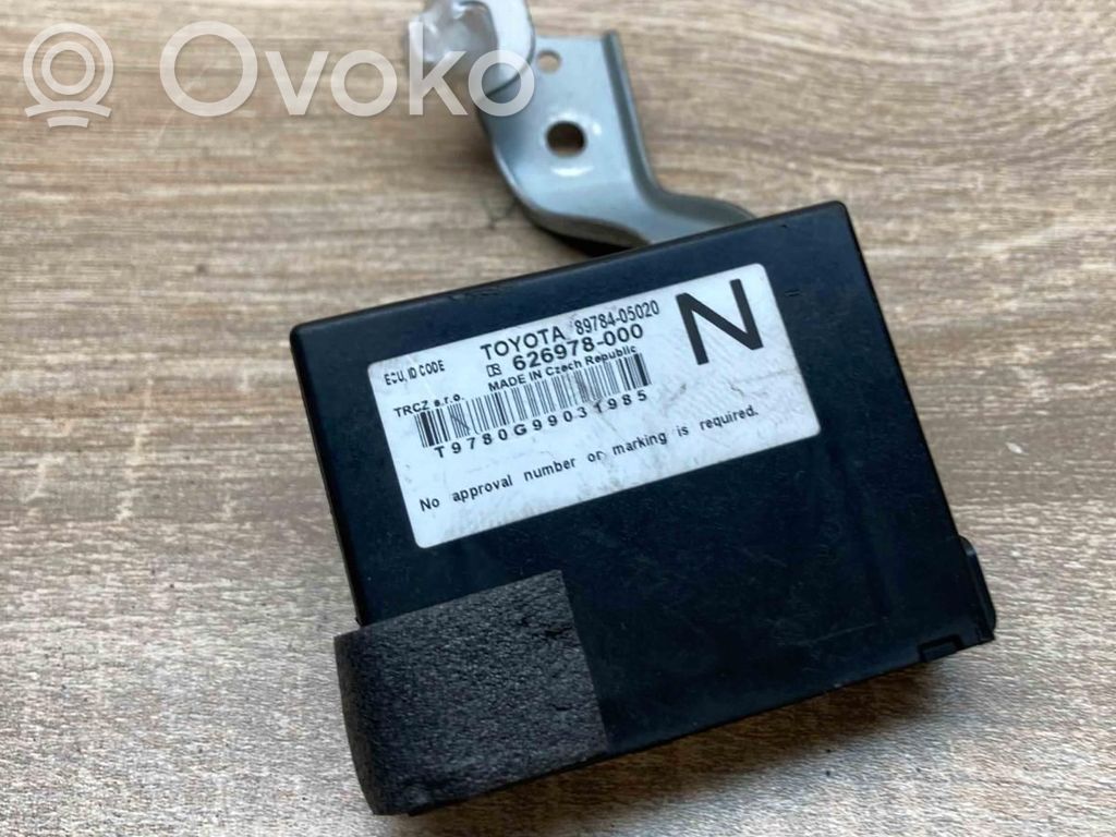 Toyota Avensis T270 Unitate/modul comandă imobilizator