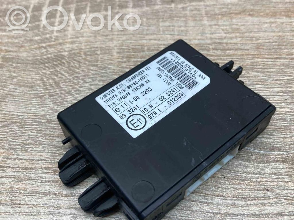 Toyota Yaris Autres unités de commande / modules