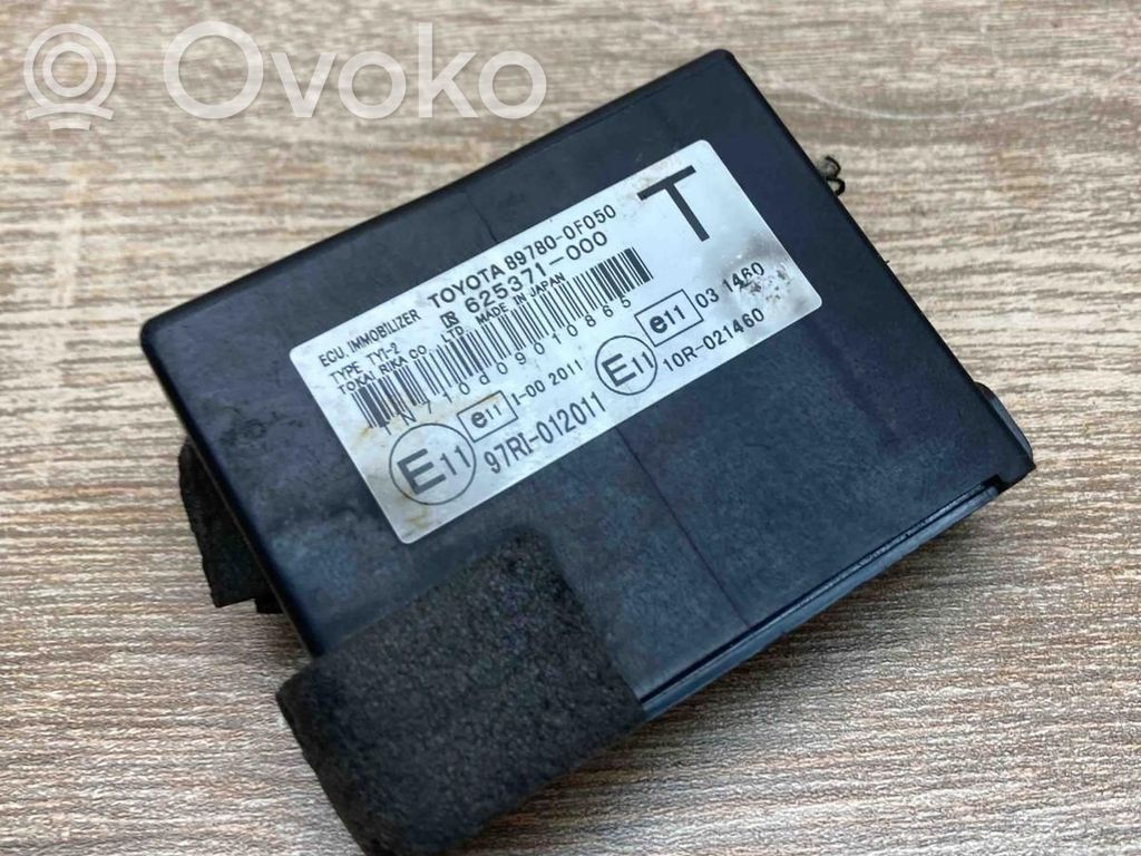 Toyota Verso Moduł / Sterownik immobilizera 