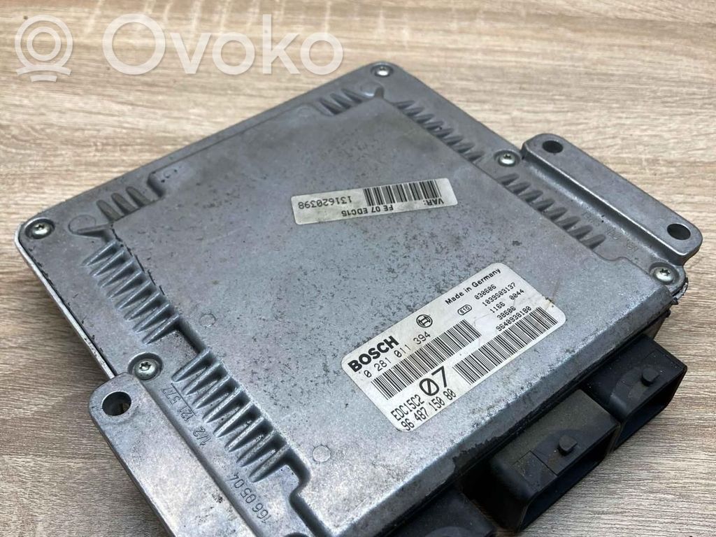 Citroen C5 Unidad de control/módulo ECU del motor 