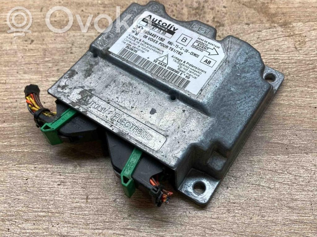 Peugeot 307 Module de contrôle airbag