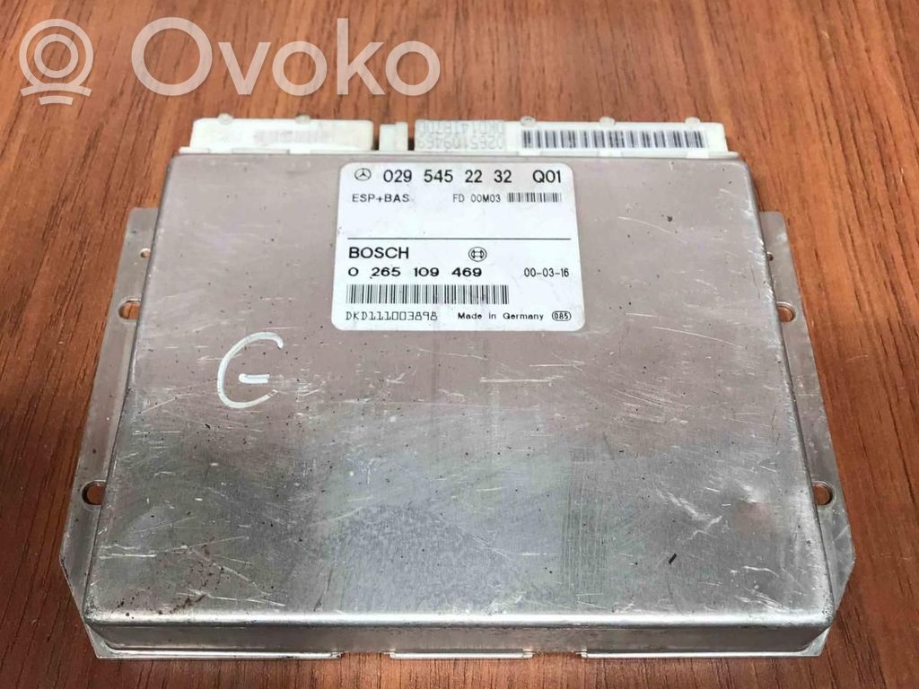 Mercedes-Benz E W211 Unitate control ESP (sistem de stabilitate) 