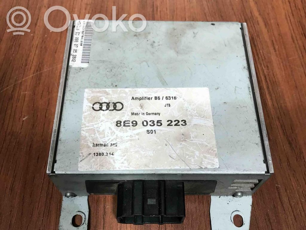 Audi A4 S4 B6 8E 8H Amplificatore