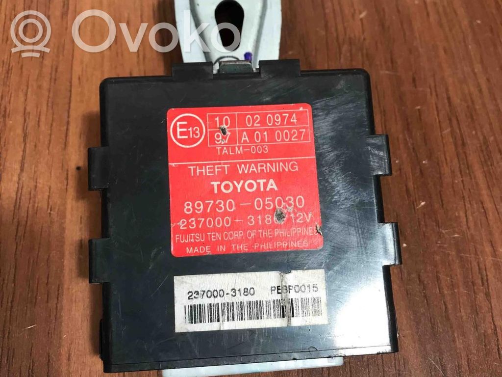 Toyota Avensis T250 Centralina/modulo allarme 