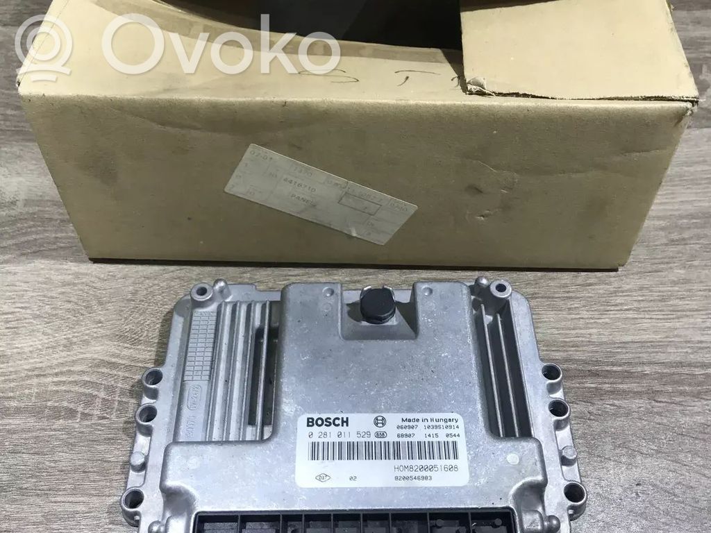 Renault Trafic II (X83) Komputer / Sterownik ECU silnika 