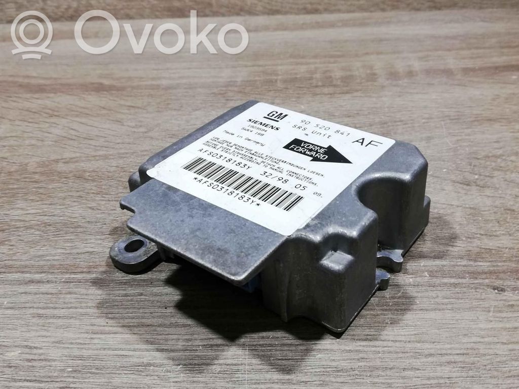 Opel Astra G Unitate/modul de comandă airbaguri 