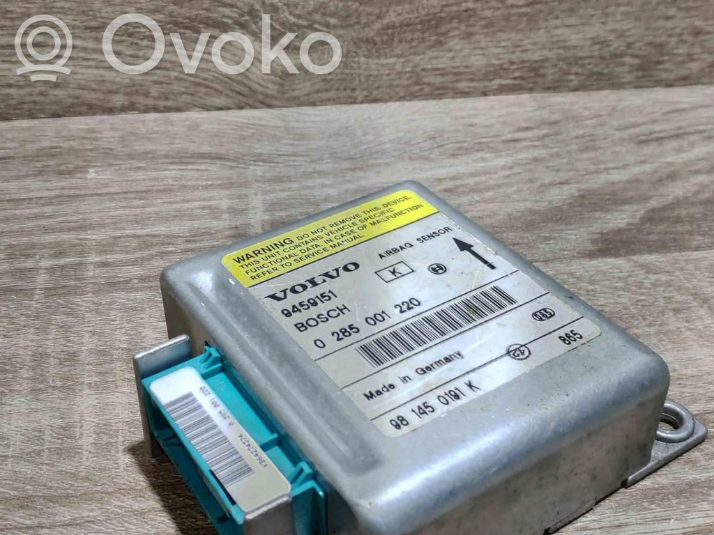 Sterownik / Moduł Airbag   9459151,0285001220,981450191K