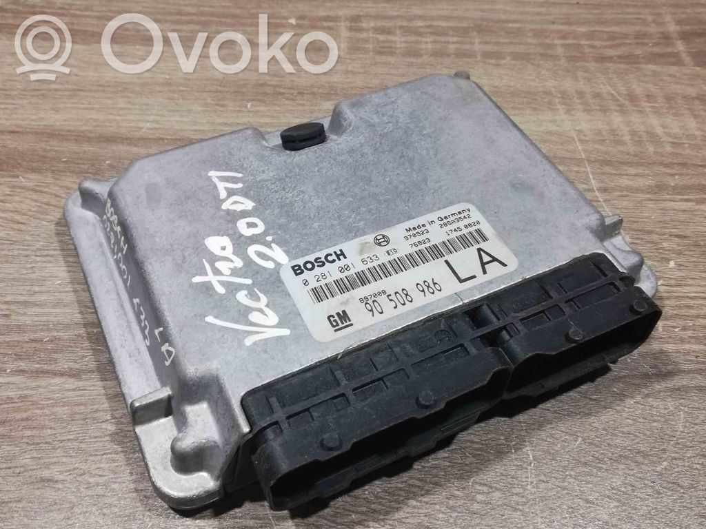 Engine control unit/module ECU   90508986,0281001633